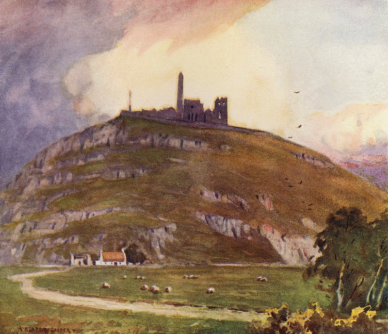 The Rock of Cashel by Alfred Heaton Cooper