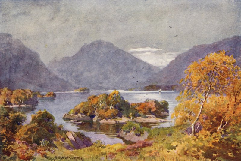 The Upper Lake, Killarney by Alfred Heaton Cooper