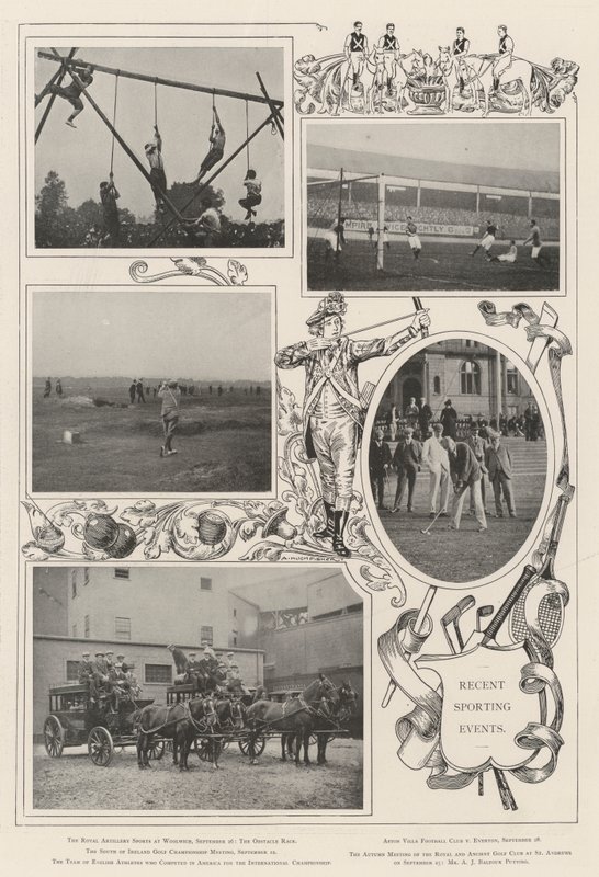 Recent Sporting Events by Alfred Hugh Fisher