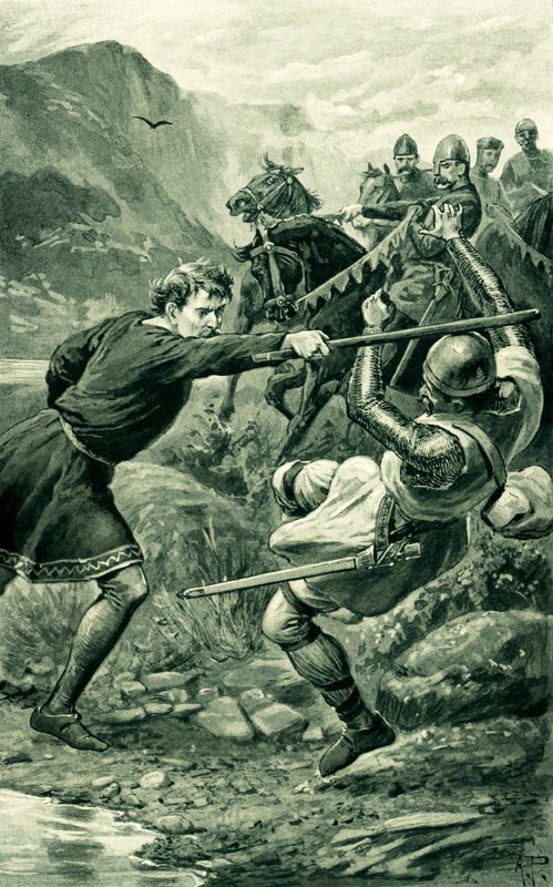 Wallace, Attacked by Lord Percy