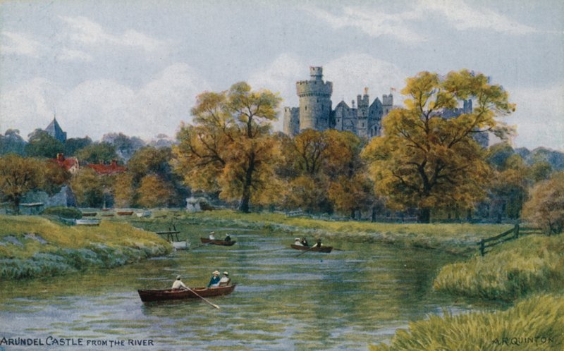 Arundel Castle by Alfred Robert Quinton