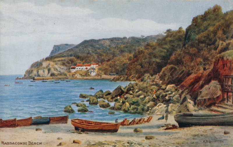 Babbacombe Beach by Alfred Robert Quinton