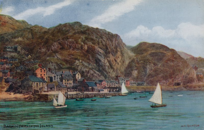 Barmouth from the Island by Alfred Robert Quinton