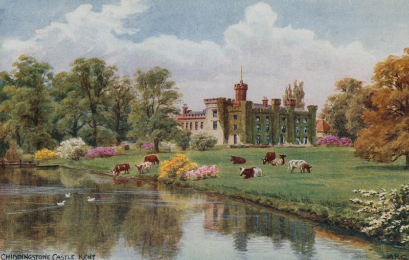Chiddingstone Castle, Kent by Alfred Robert Quinton