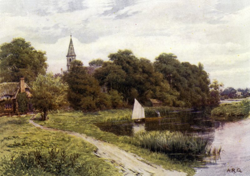 Clifton Hampden by Alfred Robert Quinton