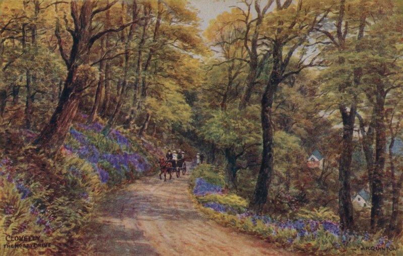 Clovelly, The Hobby Drive by Alfred Robert Quinton