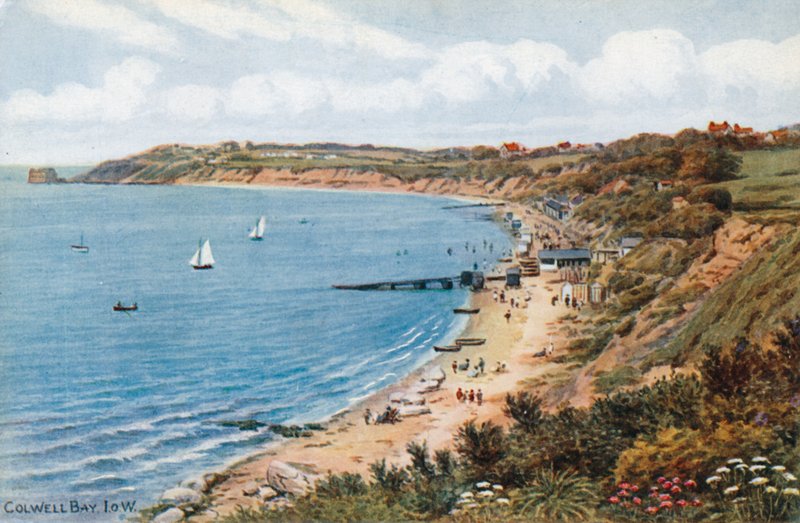 Colwell Bay, Isle of Wight by Alfred Robert Quinton