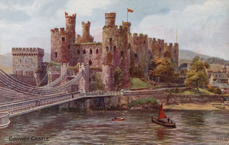 Conway Castle by Alfred Robert Quinton