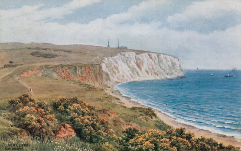 Culver Cliffs, Sandown by Alfred Robert Quinton