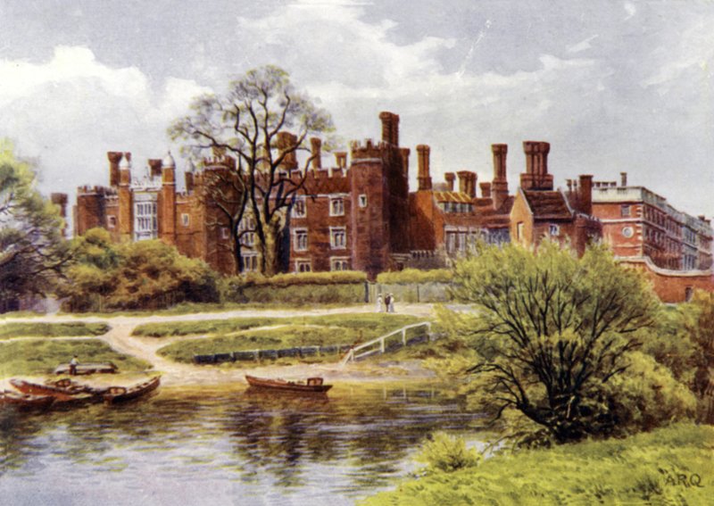 Hampton Court Palace by Alfred Robert Quinton