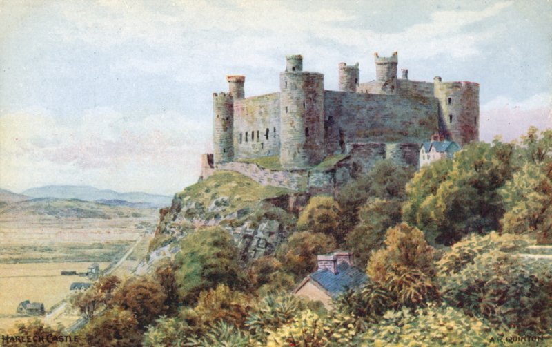 Harlech Castle by Alfred Robert Quinton