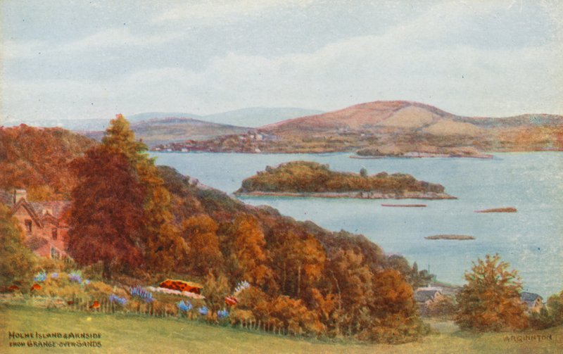 Holme Island and Arnside, from Grange-over-Sands by Alfred Robert Quinton