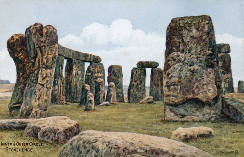 Inner and Outer Circle, Stonehenge by Alfred Robert Quinton
