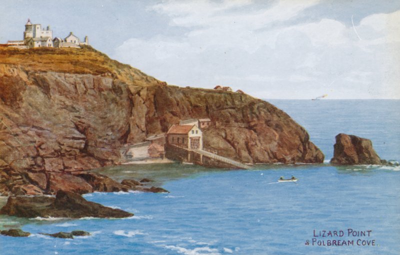 Lizard Point and Polbream Cove by Alfred Robert Quinton