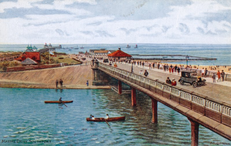 Marine Drive, Southport by Alfred Robert Quinton