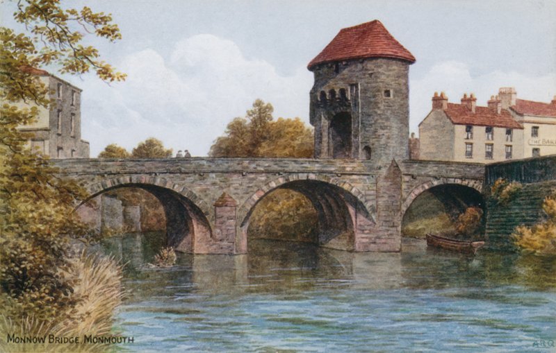 Monnow Bridge, Monmouth by Alfred Robert Quinton