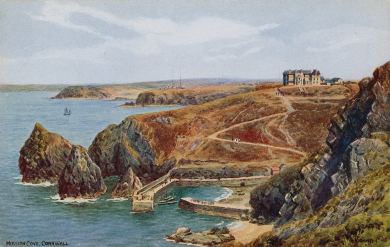 Mullion Cove, Cornwall by Alfred Robert Quinton