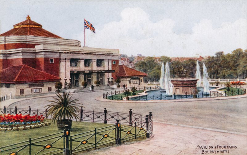 Pavilion and Fountains, Bournemouth by Alfred Robert Quinton