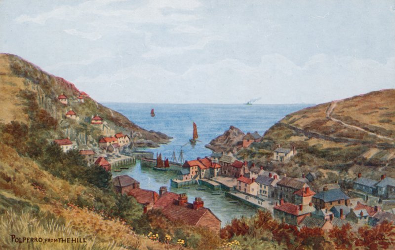 Polperro, from the Hill by Alfred Robert Quinton