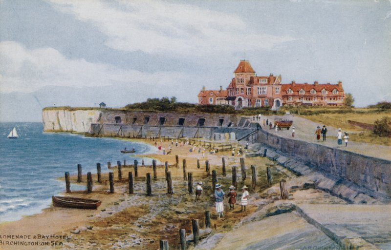 Promenade and Bay Hotel, Birchington-on-Sea by Alfred Robert Quinton