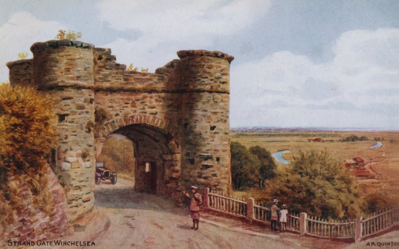 Strand Gate, Winchelsea by Alfred Robert Quinton