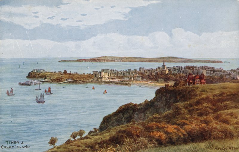 Tenby and Caldy Island by Alfred Robert Quinton