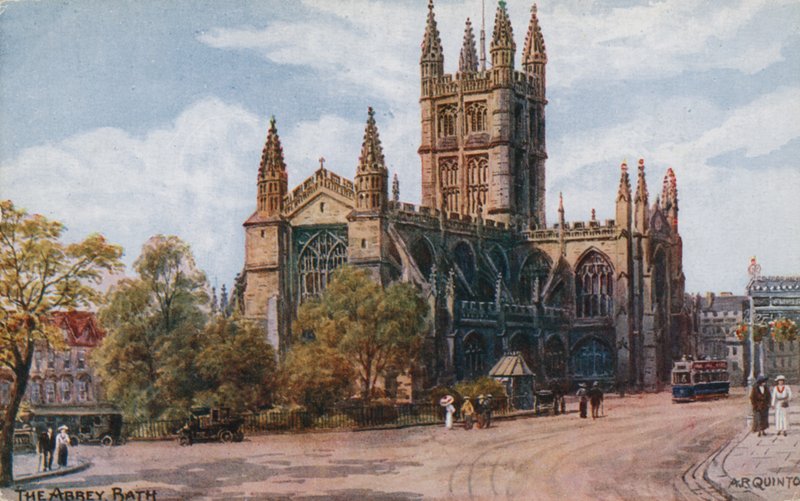 The Abbey, Bath by Alfred Robert Quinton