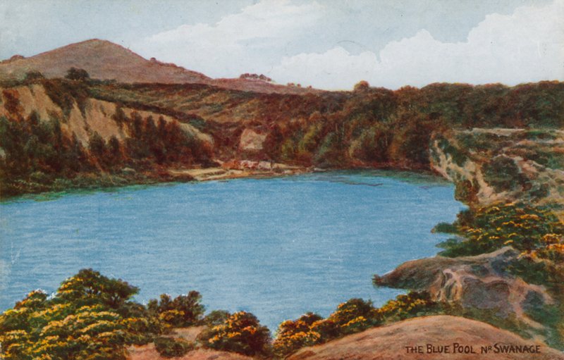 The Blue Pool, Near Swanage by Alfred Robert Quinton