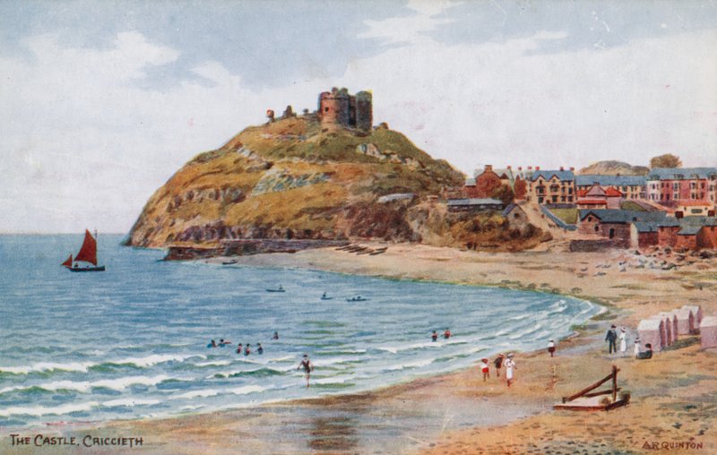 The Castle, Criccieth by Alfred Robert Quinton