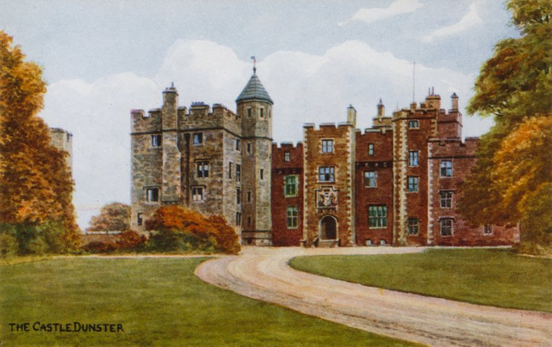 The Castle, Dunster by Alfred Robert Quinton