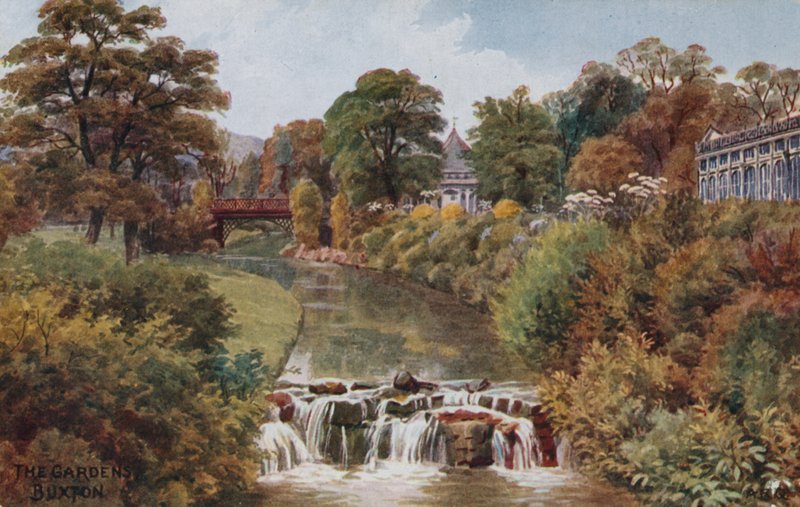 The Gardens, Buxton by Alfred Robert Quinton