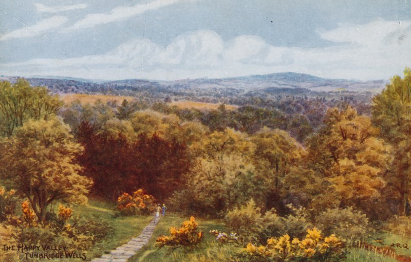 The Happy Valley, Tunbridge Wells by Alfred Robert Quinton