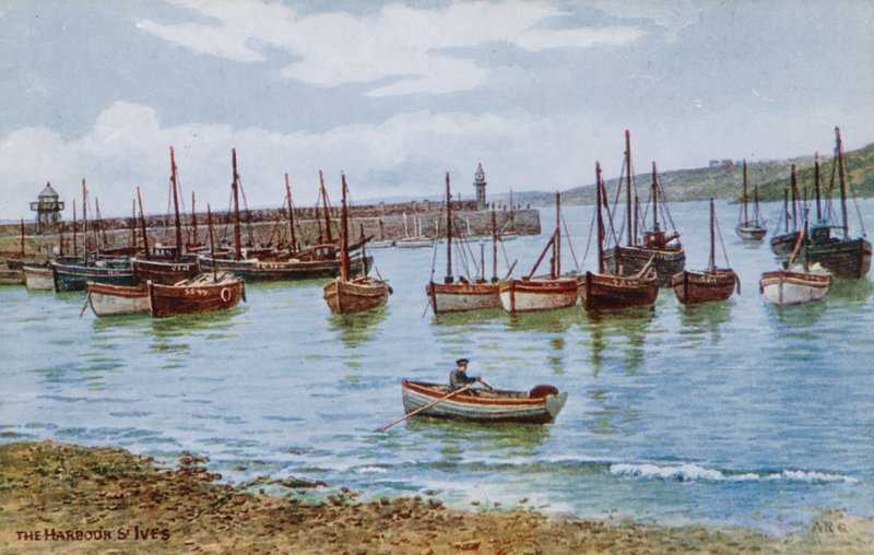 The Harbour, St Ives by Alfred Robert Quinton