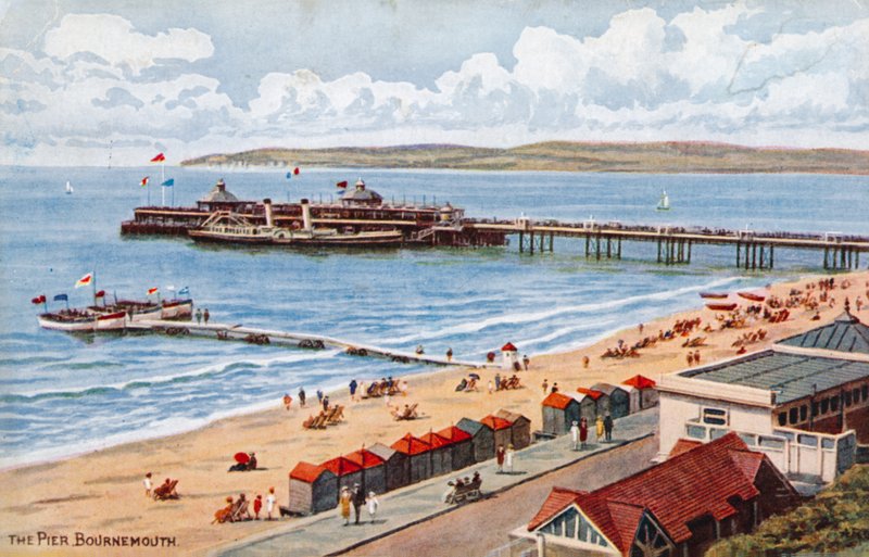 The Pier, Bournemouth by Alfred Robert Quinton