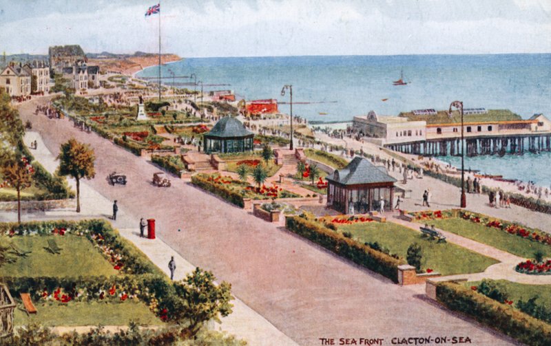The Sea Front Clacton-on-Sea by Alfred Robert Quinton