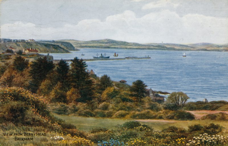 View from Berry Head, Brixham by Alfred Robert Quinton