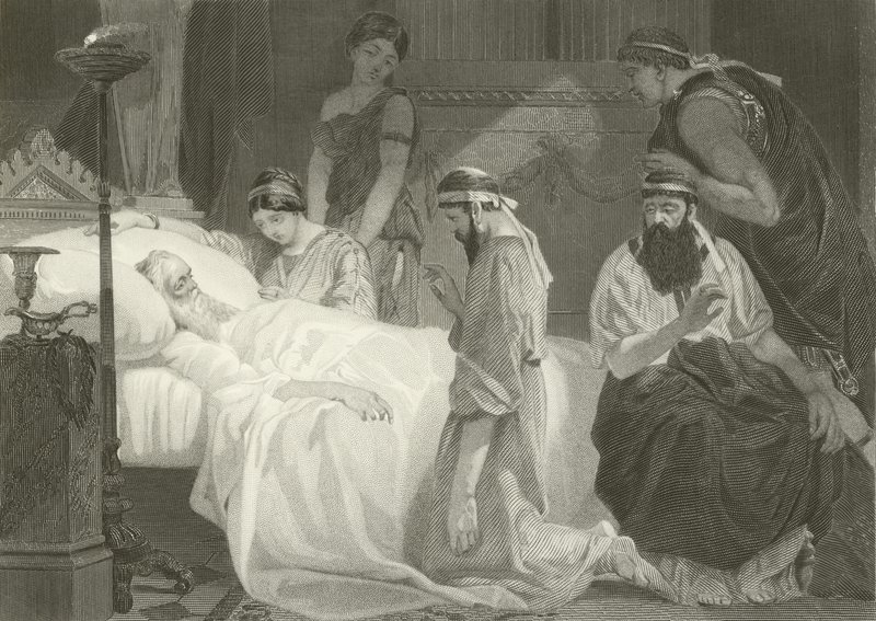 Death of Pericles, 429 BC by Alonzo Chappel