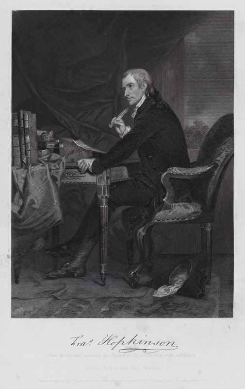 Francis Hopkinson by Alonzo (after) Chappel