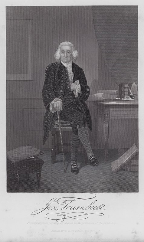 Jonathan Trumbull by Alonzo (after) Chappel