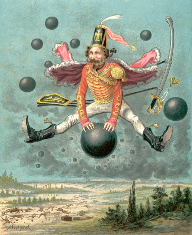 Adventures of Baron Munchausen by Alphonse Adolphe Bichard