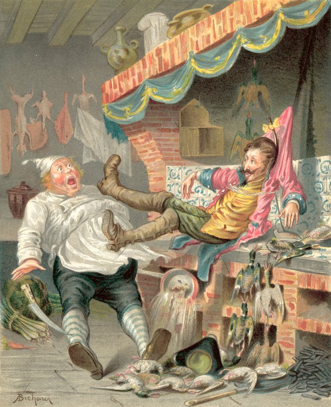 Adventures of Baron Munchausen by Alphonse Adolphe Bichard