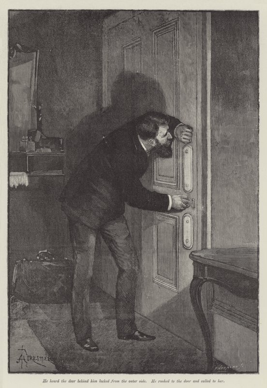 Blind Love, by Wilkie Collins by Amedee Forestier