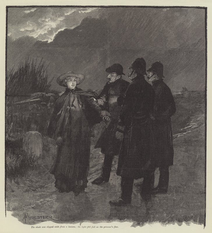 Blind Love, by Wilkie Collins by Amedee Forestier