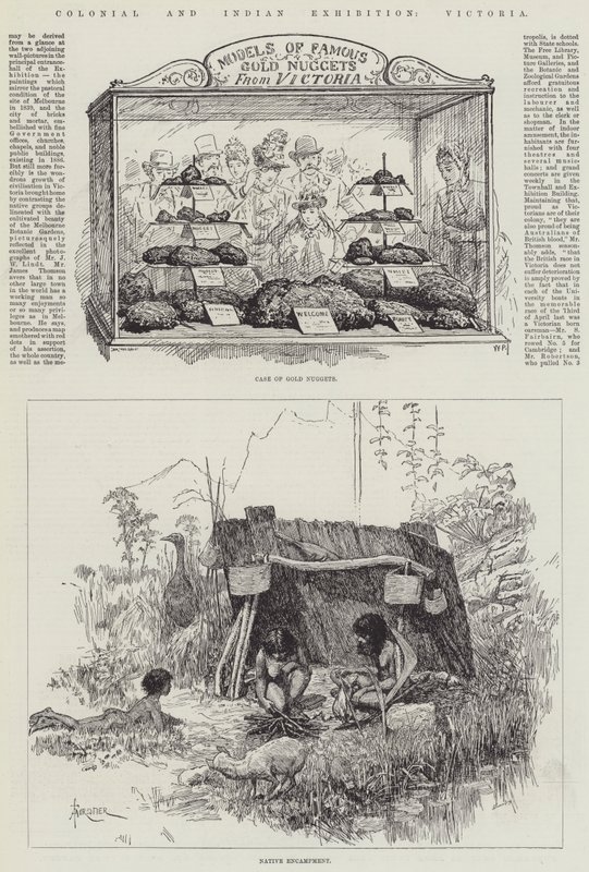 Colonial and Indian Exhibition, Victoria by Amedee Forestier
