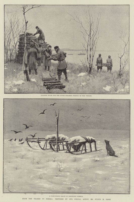 From the Thames to Siberia by Amedee Forestier