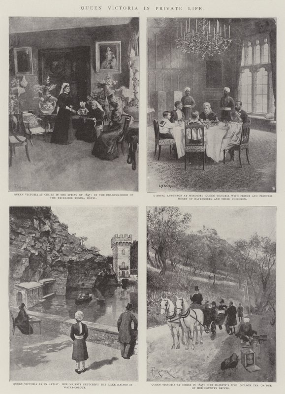 Queen Victoria in Private Life by Amedee Forestier