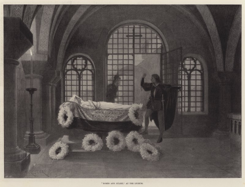 Romeo and Juliet, at the Lyceum by Amedee Forestier