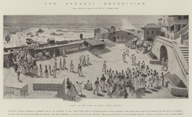 The Ashanti Expedition by Amedee Forestier