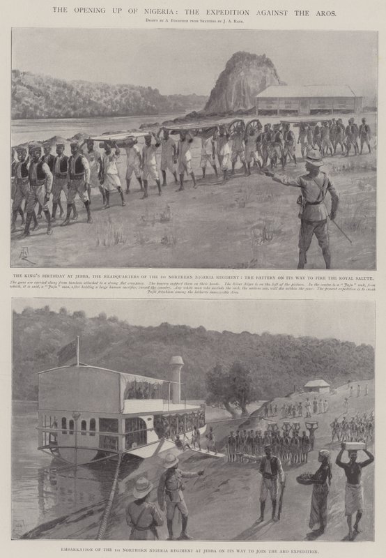 The Opening up of Nigeria, the Expedition against the Aros by Amedee Forestier