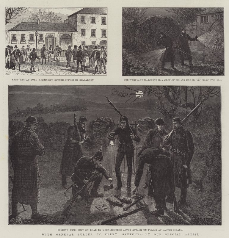 With General Buller in Kerry by Amedee Forestier